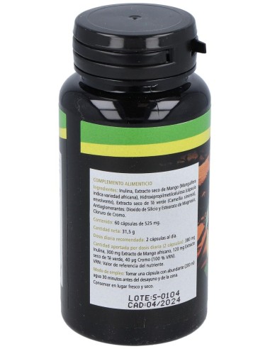 Plantapol Adipol Mango Africano_ Te Verde_ Cromo 60 Capsulas