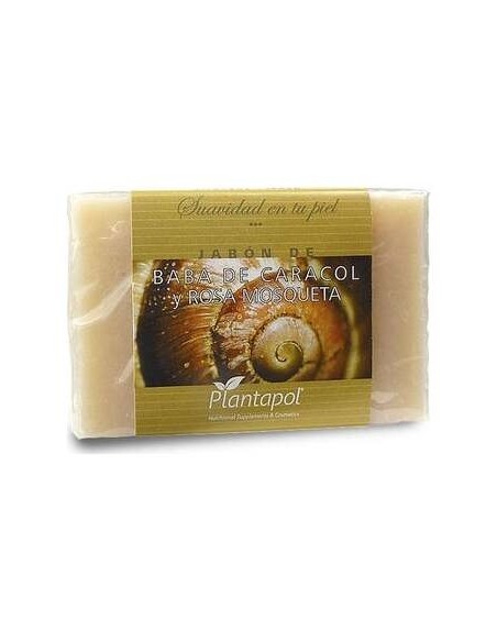 Jabon Natural Baba De Caracol Y Rosa Mosq. 100Gr.