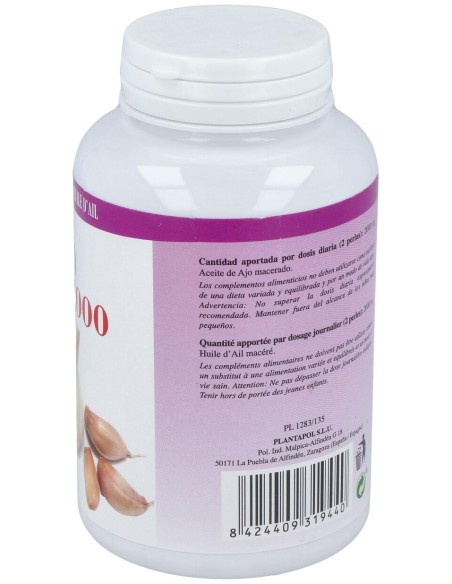 Plantapol Ajo 1000 Aceite De Ajo120Perlas