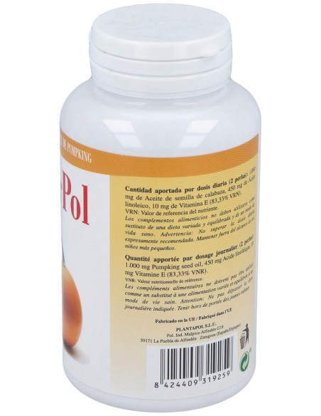 Plantapol Cucurpol Aceite Calabaza 100 Perlas