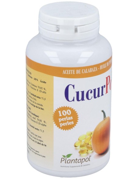 Plantapol Cucurpol Aceite Calabaza 100 Perlas
