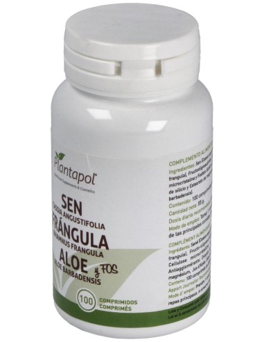 Plantapol Sen_ Frangula_ Aloe Y Fos 100 Comprimidos