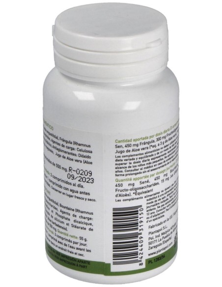Plantapol Sen_ Frangula_ Aloe Y Fos 100 Comprimidos