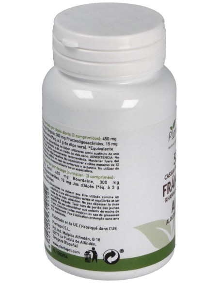 Plantapol Sen_ Frangula_ Aloe Y Fos 100 Comprimidos