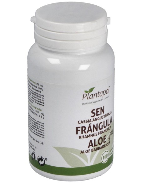 Plantapol Sen_ Frangula_ Aloe Y Fos 100 Comprimidos