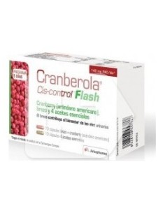 Arkopharma Cis-Control Cranberola Flash, 20 Cápsulas