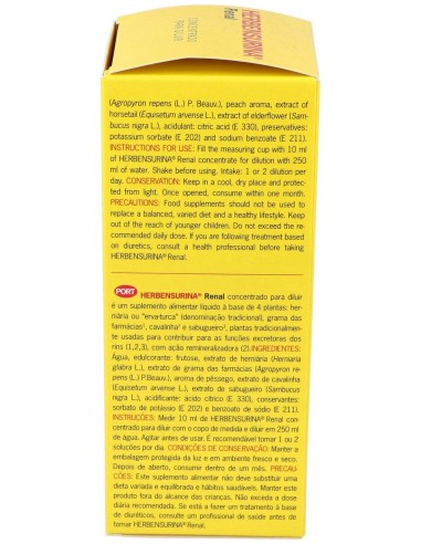 Herbensurina Concentrado Para Diluir, 250 Ml