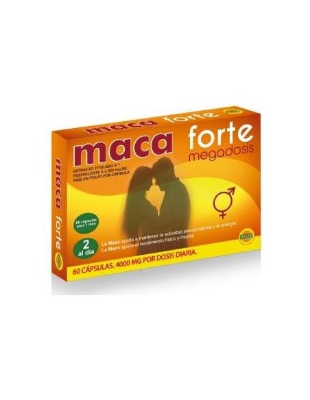 Robis Maca Forte Megadosis 5000Mg 60Caps