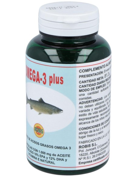 Robis Omega 3 Plus, 60 Comprimidos