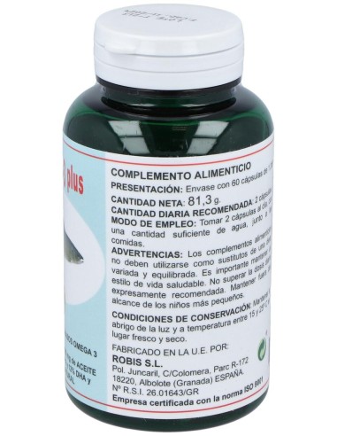 Robis Omega 3 Plus, 60 Comprimidos