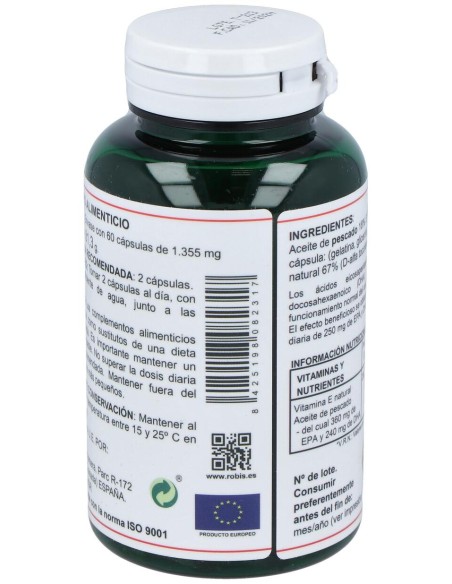 Robis Omega 3 Plus, 60 Comprimidos