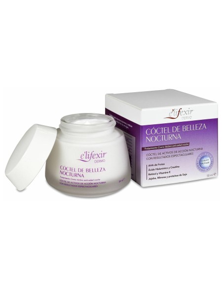Elifexir Dermo Crema Coctel Belleza Nocturna 50Ml.