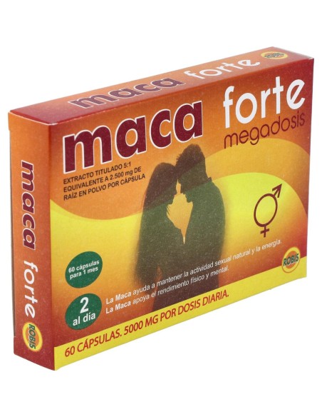 Robis Maca Forte Megadosis 5000Mg 60Caps