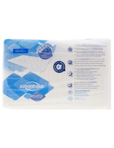Sabanindas Extra 60 Cm X 40 Cm, 25 Uds 2