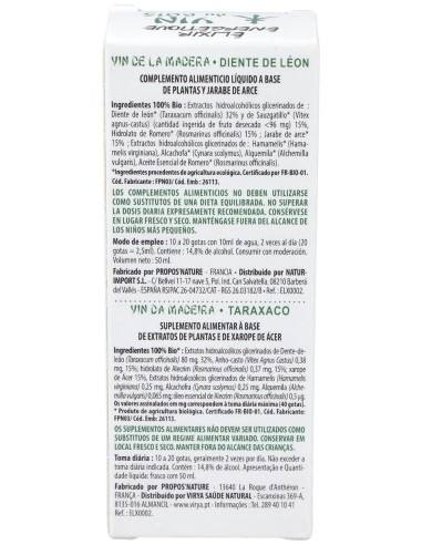 Elixir Nº 02 Ying De Madera (Diente De Leon) 50Ml