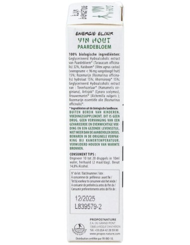 Elixir Nº 02 Ying De Madera (Diente De Leon) 50Ml
