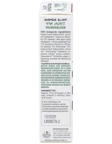 Elixir Nº 02 Ying De Madera (Diente De Leon) 50Ml