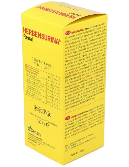 Herbensurina Concentrado Para Diluir, 250 Ml