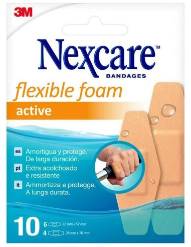 Nexcare Active 360º Apósitos Adhesivos Surtido 10Uds