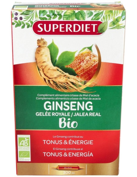 Baule Volante Y Fior Di Loto Jalea Real Ginseng 20Uds