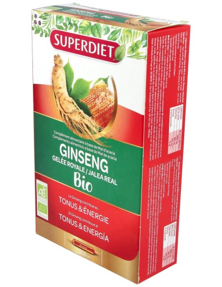 Baule Volante Y Fior Di Loto Jalea Real Ginseng 20Uds