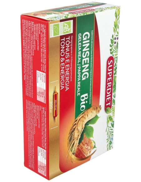 Baule Volante Y Fior Di Loto Jalea Real Ginseng 20Uds