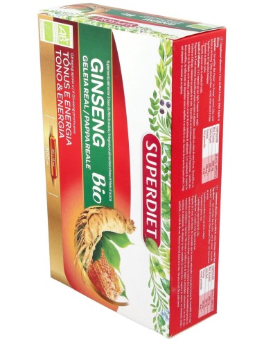 Baule Volante Y Fior Di Loto Jalea Real Ginseng 20Uds