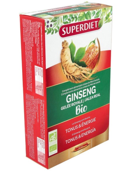 Baule Volante Y Fior Di Loto Jalea Real Ginseng 20Uds