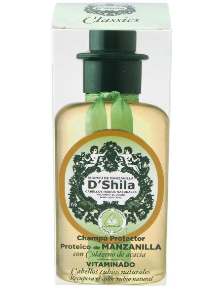D'Shila Champú Manzanilla Cabellos Claros 300Ml