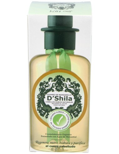 D'Shila Champú Manzanilla Cabellos Claros 300Ml