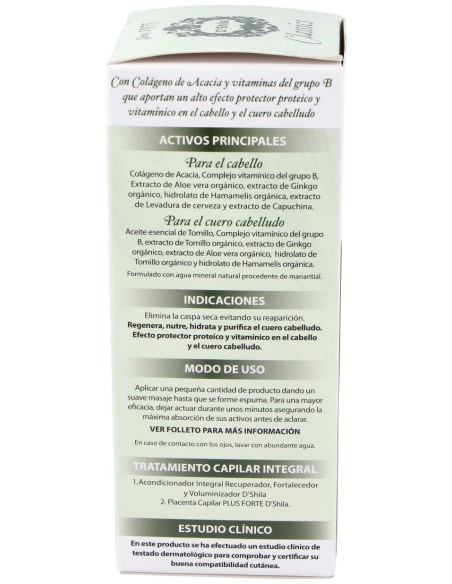 D'Shila Champú De Tomillo Anticaspa 300Ml