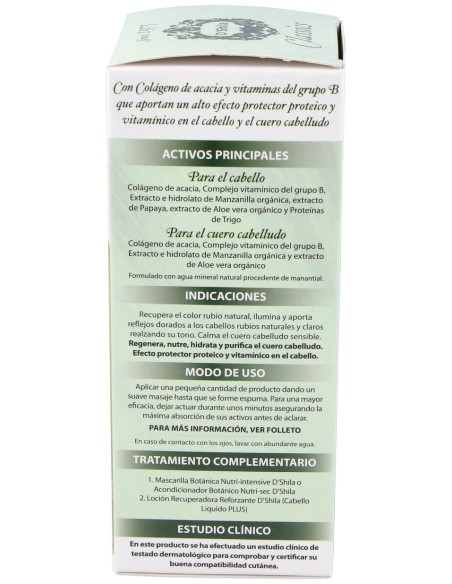 D'Shila Champú Manzanilla Cabellos Claros 300Ml