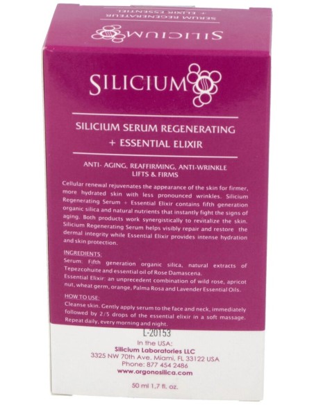 Silicium Serum Y Elixir Esencial 50+15Ml.