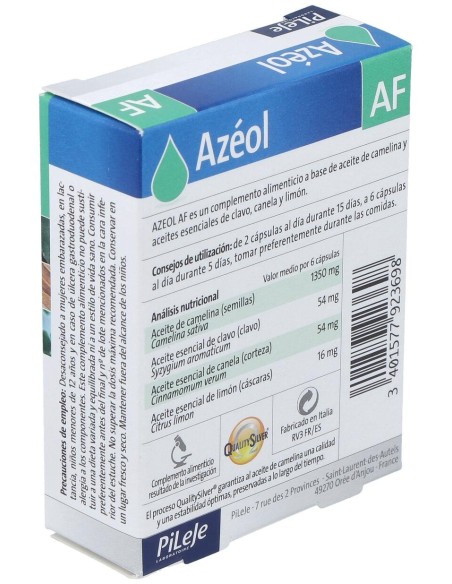 Azeol Af, 30 Cápsulas