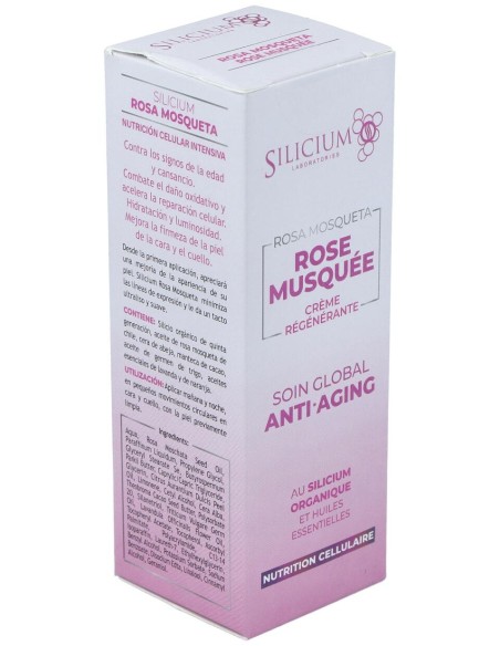 Silicium Rosa Mosqueta Crema 50Ml.