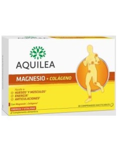 Aquilea Magnesio + Colágeno, 30 Comprimidos