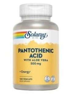 Solaray Pantothenic Acid 500Mg 100Cáps