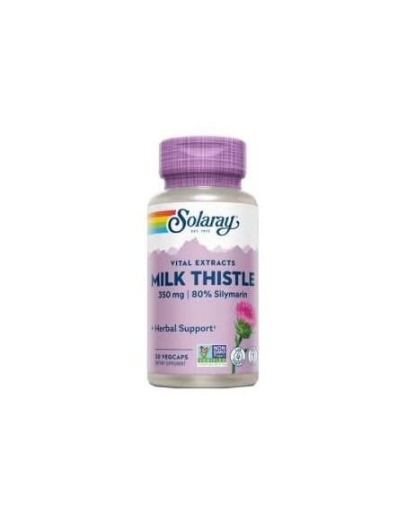 Solaray Milk Thistle Cardo Mariano 30 Cáps