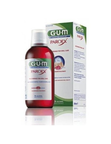 Gum Paroex Tratamiento Periodontitis Colutorio, 300 Ml