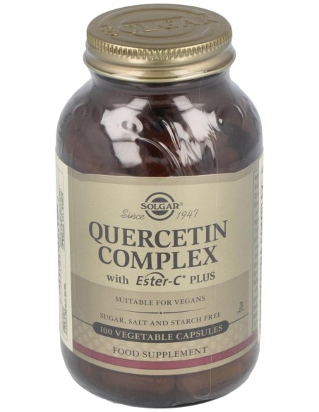 Solgar Quercitina Complex Con Ester-C Plus 100Vcaps