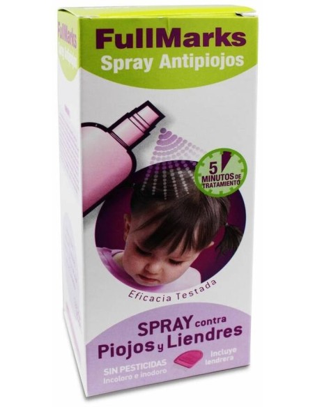 Fullmarks Spray Contra Piojos Y Liendres 150Ml