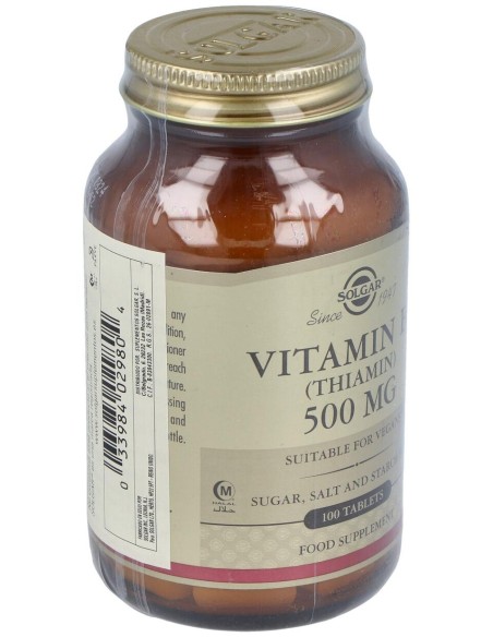 Vitamina B1 500Mg. 100Comp.