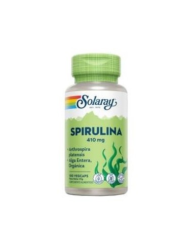 Solaray Spirulina 410Mg 100Comp