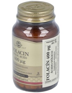 Acido Folico 400Mcg. (Folacin) 250Comp 2
