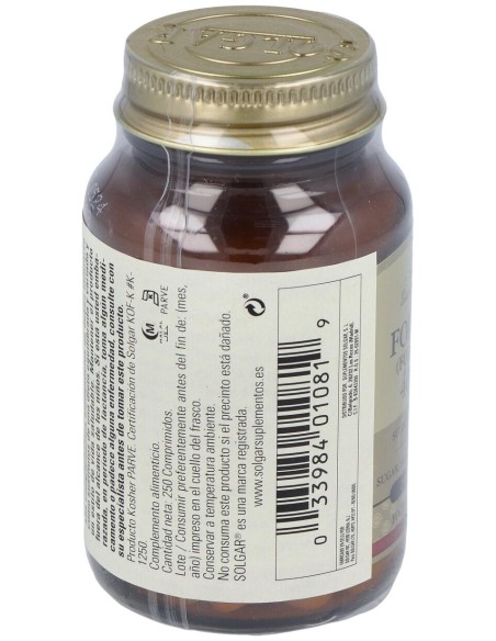 Acido Folico 400Mcg. (Folacin) 250Comp