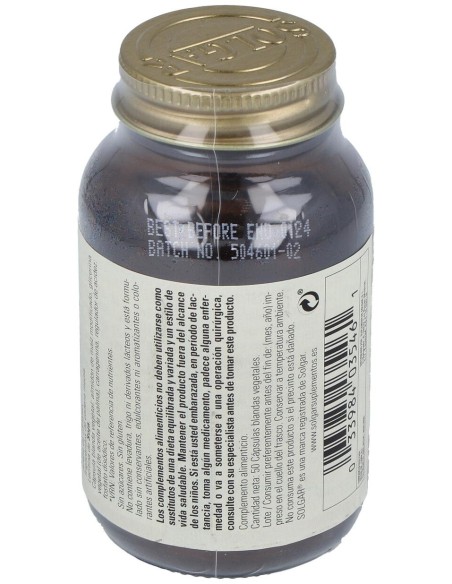 Vitamina E 400Iu (268Mg) 50Cap.Blanda Veg.