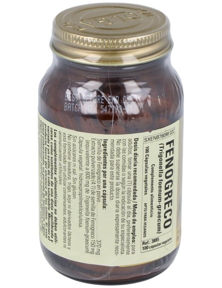 Fenogreco (Trigonella Foenum Gr.) 520Mg Fp 100Veg