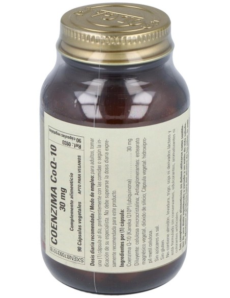 Coenzima Q10 30Mg. 90Vegicap.