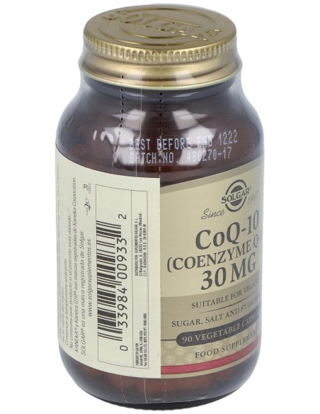 Coenzima Q10 30Mg. 90Vegicap.