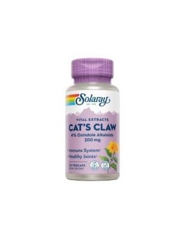 Solaray Uña Gato Cáps 200Mg